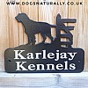 German Wirehaired Pointer House Sign